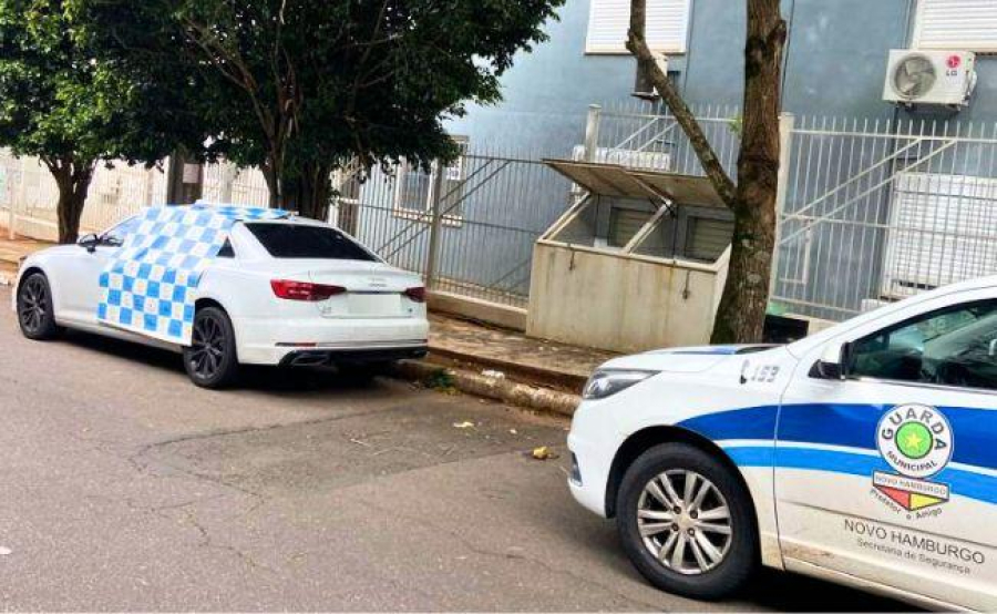 Guarda Municipal de Novo Hamburgo recupera veículo roubado no Bairro Vila Nova